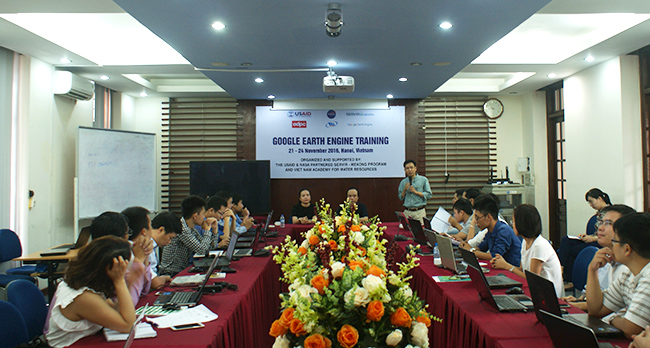 Viện Nước, Tưới tiêu và Môi trường tham gia Khóa tập huấn, đào tạo về Google Earth Engine Viện Nước, Tưới tiêu và Môi trường tham gia Khóa tập huấn, đào tạo về Google Earth Engine