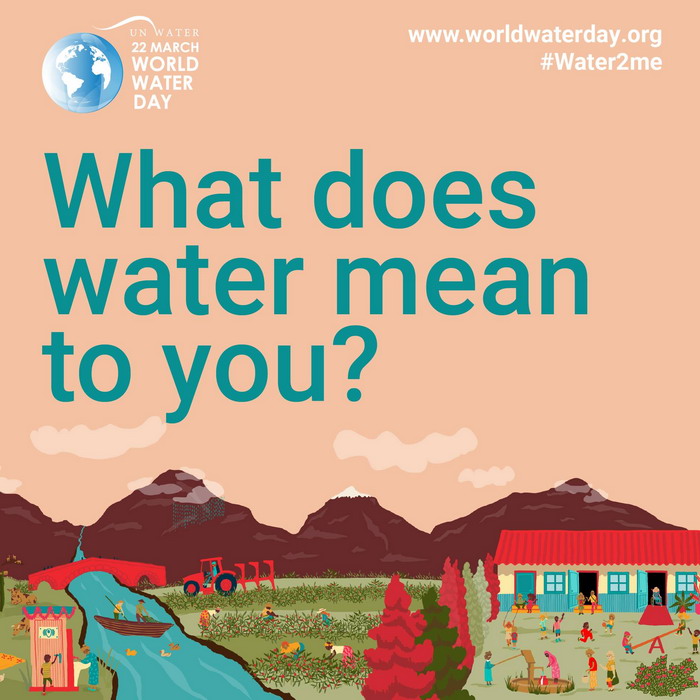 Chiến dịch kĩ thuật số Hưởng ứng ngày Nước thế giới 2021 – Nước và Tôi (#Water2me)