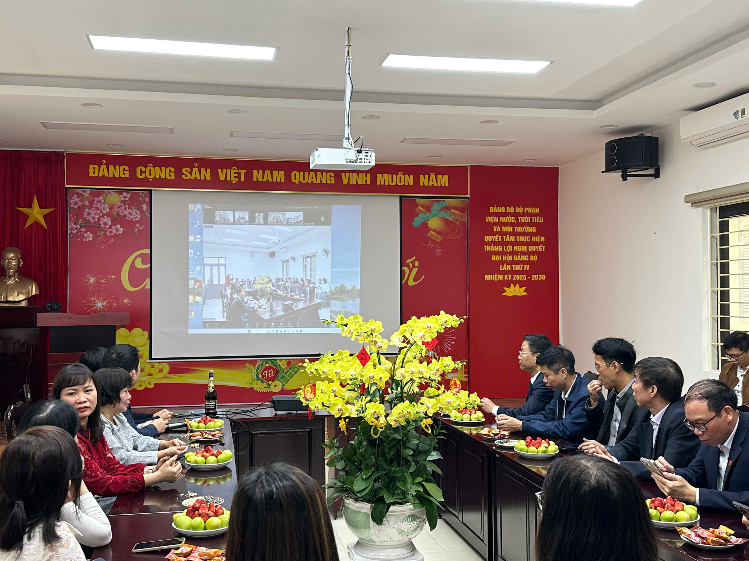 Viện Nước, Tưới tiêu và Môi trường tổ chức gặp mặt đầu xuân năm 2026 Viện Nước, Tưới tiêu và Môi trường tổ chức gặp mặt đầu xuân năm 2026